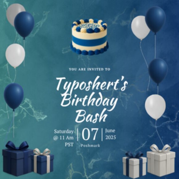 #2- Luxury Game - Typoshert Birthday - Picture 1 of 1